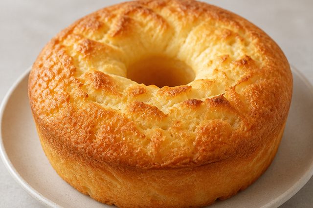 Pão rápido de amido com creme sem lactose