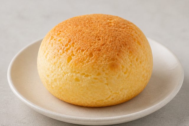 Pão rápido de leite em pó na air fryer