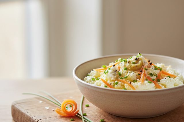 Pastinha de ricota caseira com cenoura