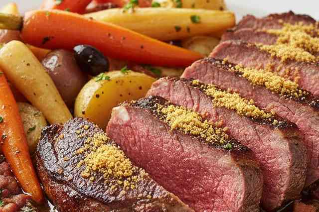 Picanha Temperada ao Forno