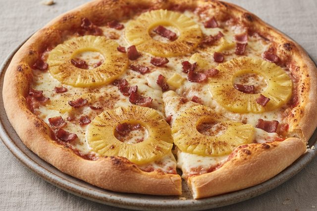 Pizza de Abacaxi