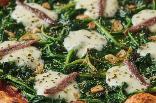 Pizza de Escarola