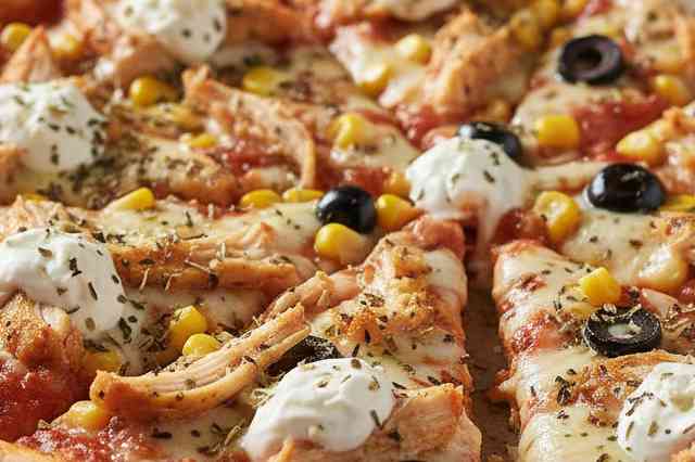 Pizza de Frango com Catupiry