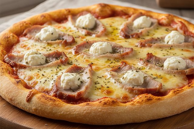 Pizza de Lombo com Catupiry