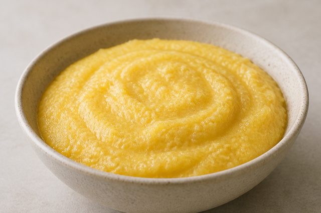 Polenta de micro-ondas