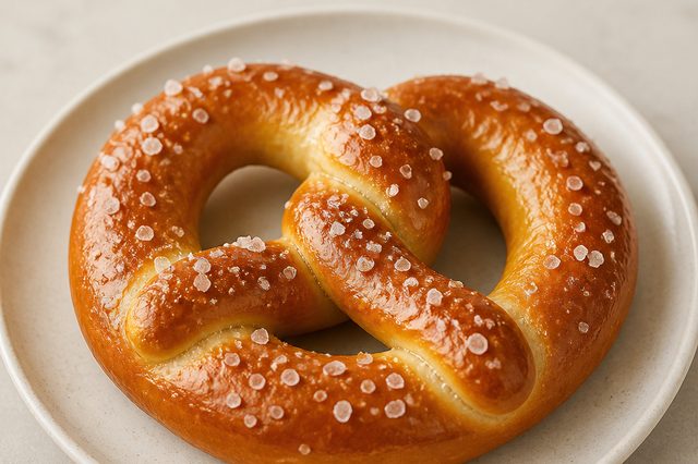 Pretzel caseiro