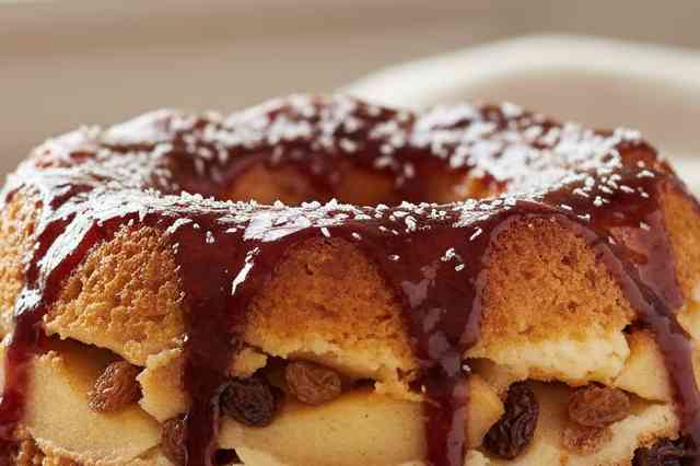 Pudim de Coco e Maçã