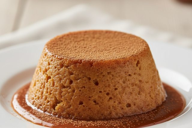 Pudim rápido de doce de leite no micro-ondas