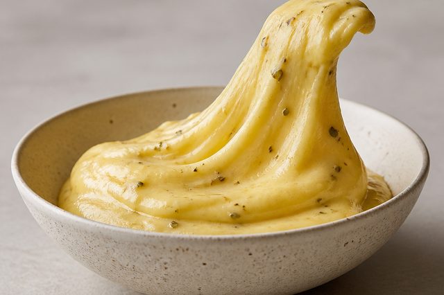 Queijo vegano de aveia para derreter