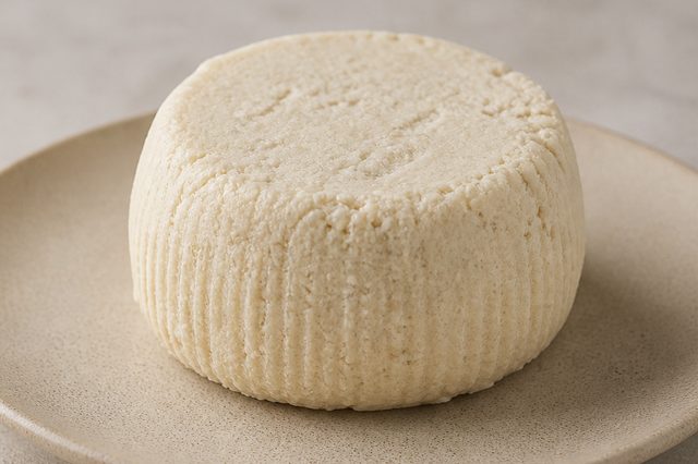 Queijo vegetal fermentado de castanhas e tofu