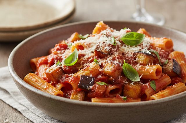 Rigatoni alla norma