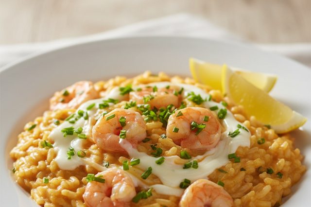 Risoto de Camarão com Catupiry