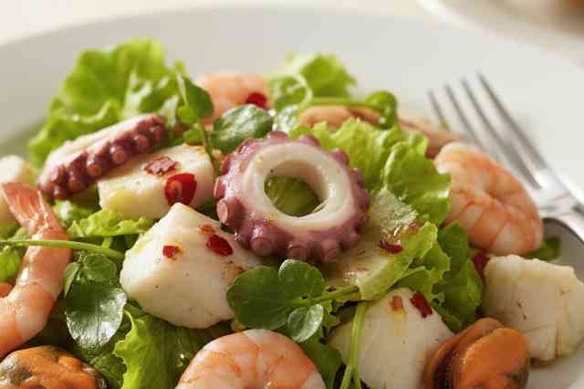 Salada de Frutos do Mar