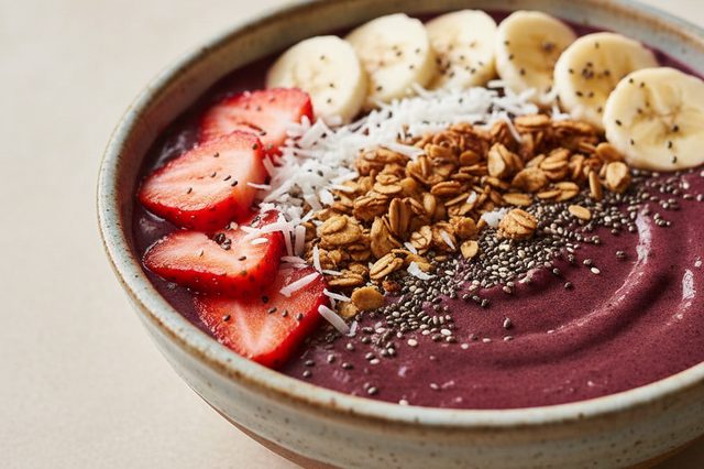 Smoothie Bowl de Açaí com Frutas
