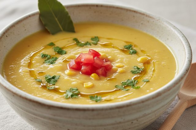 Sopa-Creme de Milho Verde