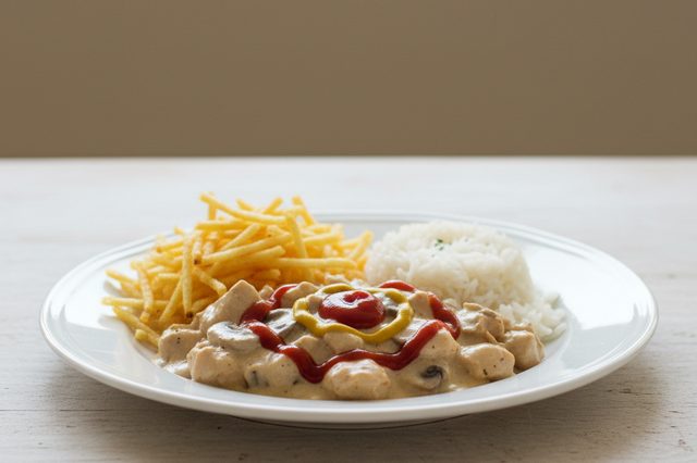 Strogonoff de Frango
