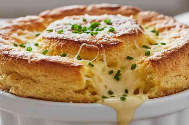 Suflê de Queijo