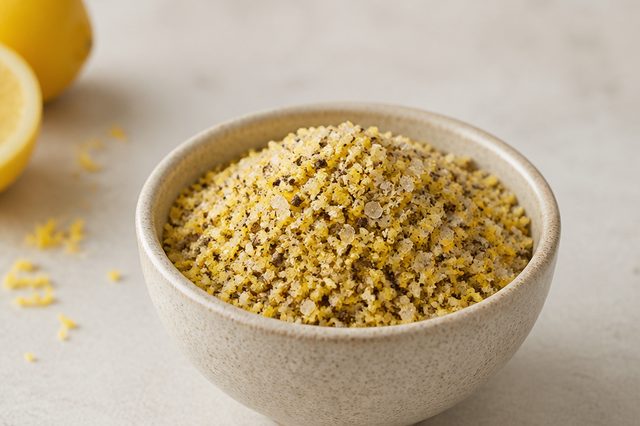Tempero lemon pepper caseiro
