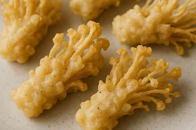 Tempurá de Enoki