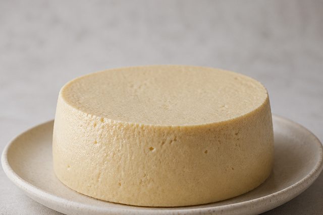 Tofu caseiro de grão-de-bico