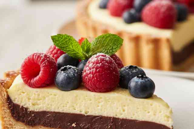 Torta de Chocolate com Creme de Limão