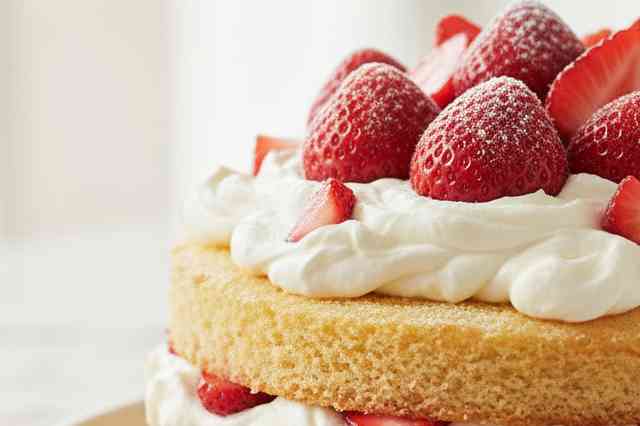 Torta de Morango com Chantilly