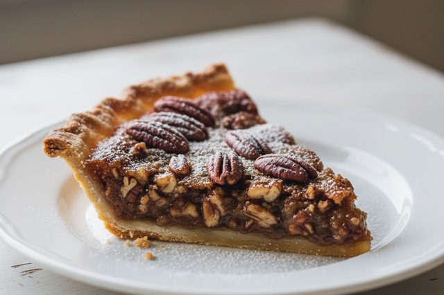Torta de nozes-pecã com açúcar mascavo