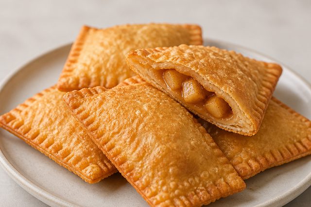 Tortinhas Fritas de Maçã com Canela